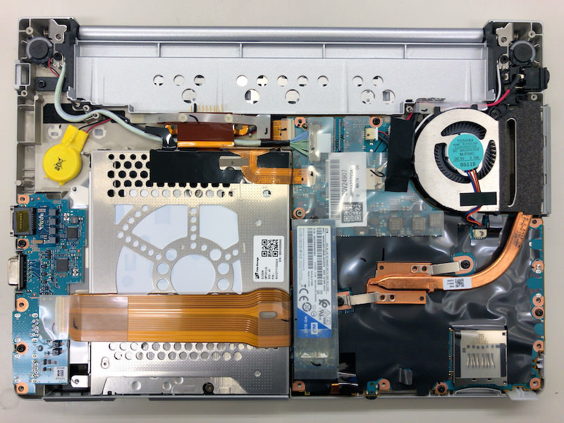レッツノート CF-SV7のM.2 SSDを交換し容量を増やす | Naosuyo Blog